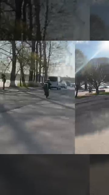 Гоняем на скутерах по городу!🚀
