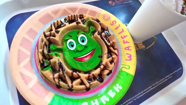 Диана и Рома - Оливер и Мама в Hello Park в Дубае