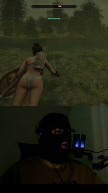 под водой с NBO Oblivion Remastered #oblivion #oblivionremaster #oblivionremake