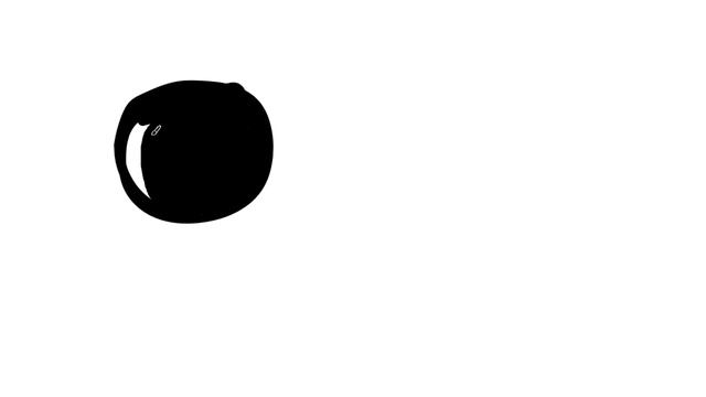 Рисуем черного кота часть 8