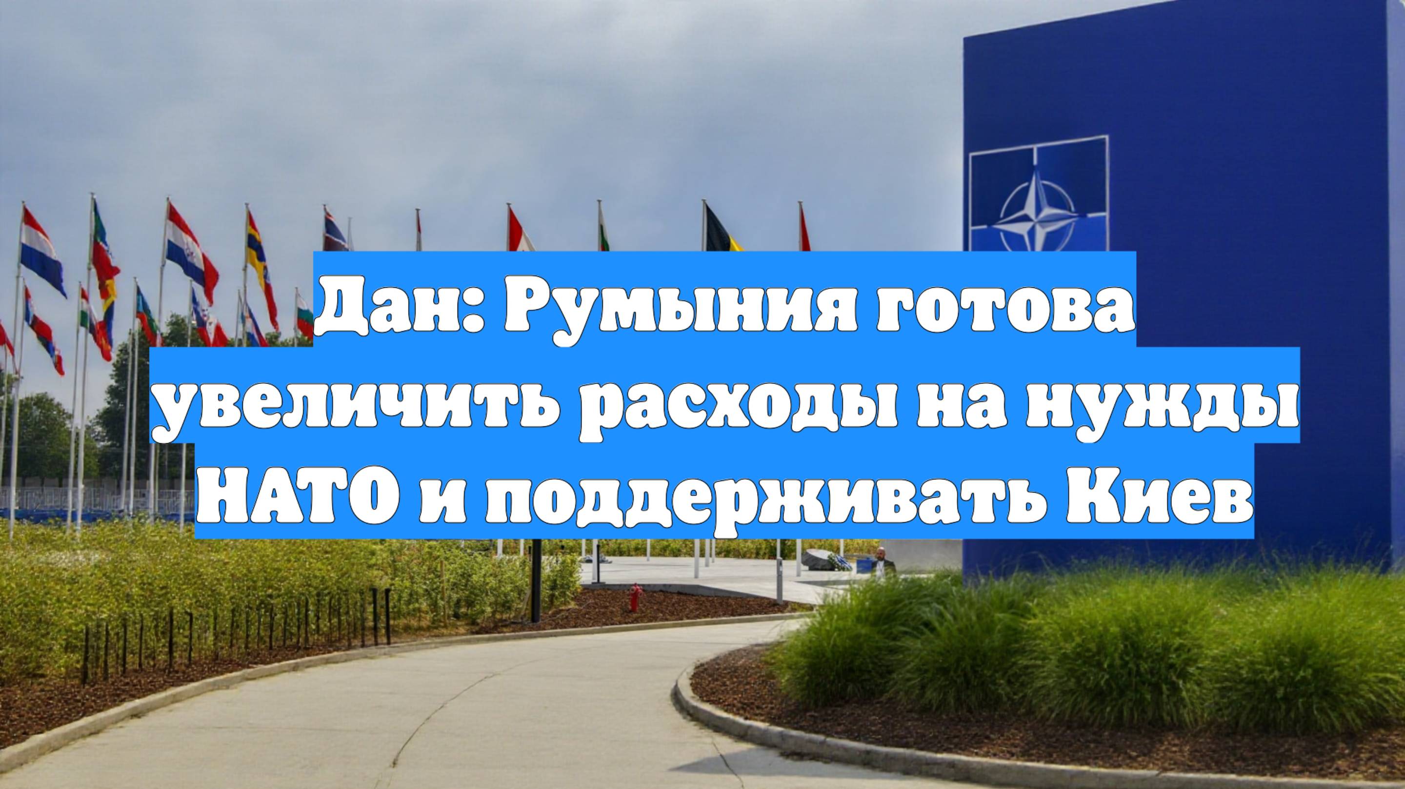 Дан: Румыния готова увеличить расходы на нужды НАТО и поддерживать Киев