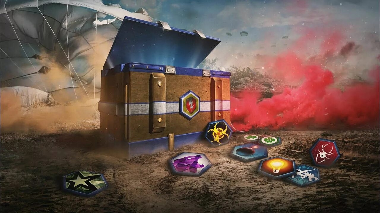 Открытие контейнеров игры Word of tanks Blitz!!