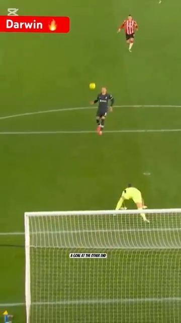 “Darwin Núñez strikes again! 💥 Pure class from the Uruguaya forward – unstoppable! 🔥 #fyp #shorts