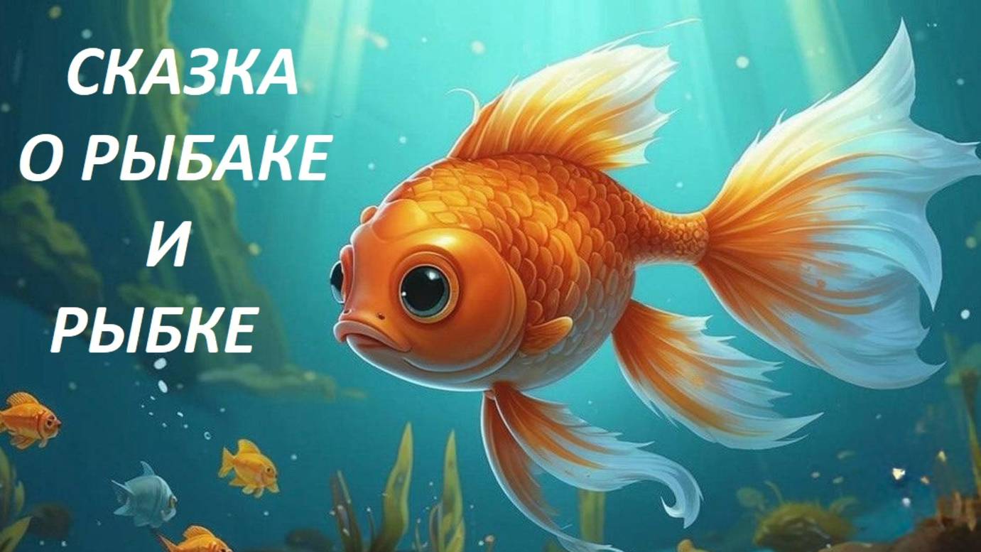 Сказка о рыбаке и рыбке. А .С. Пушкин.  Золотая рыбка.