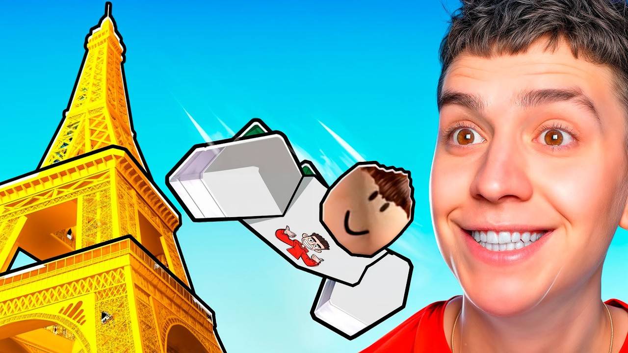 Я ПРОЛЕТЕЛ 636 834 198 КМ В ROBLOX! ЗАДОНАТИЛ 20 000 РОБУКСОВ!