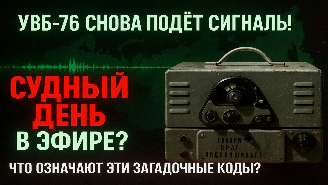 УВБ-76 снова в эфире — «Радиостанция Судного дня» подала загадочный сигнал