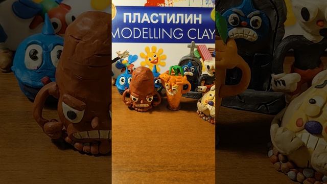 обзор фигурок из пластилина по капхеду