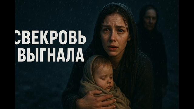 СВЕКРОВЬ ВЫГНАЛА МЕНЯ С РЕБЕНКОМ НА МОРОЗ! 🥶 Муж молчал... НО ПОМОЩЬ ПРИШЛА НЕОЖИДАННО! 🙏