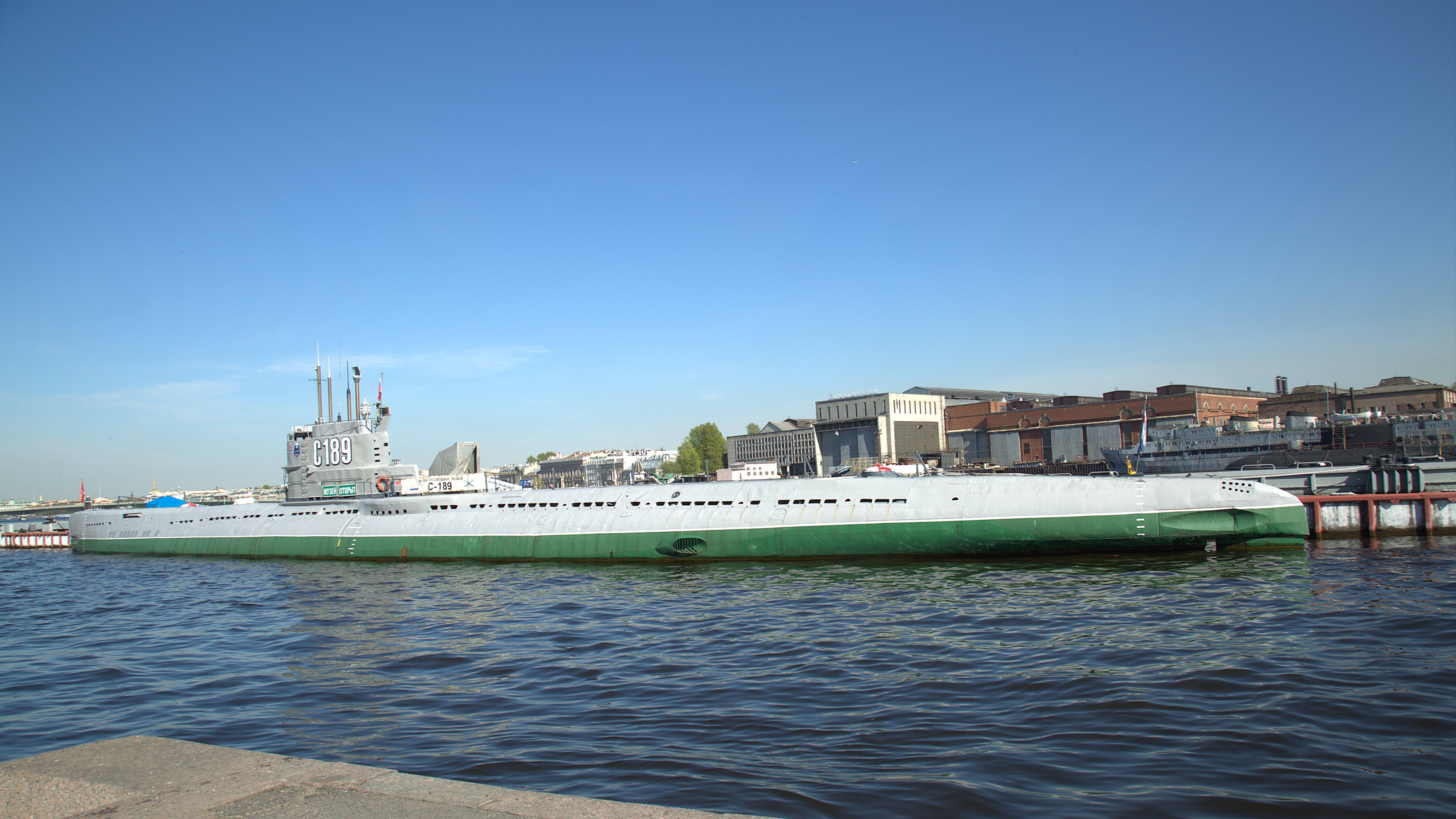 Музей Подводная лодка "С-189", Санкт-Петербург
 #топыкатегорий