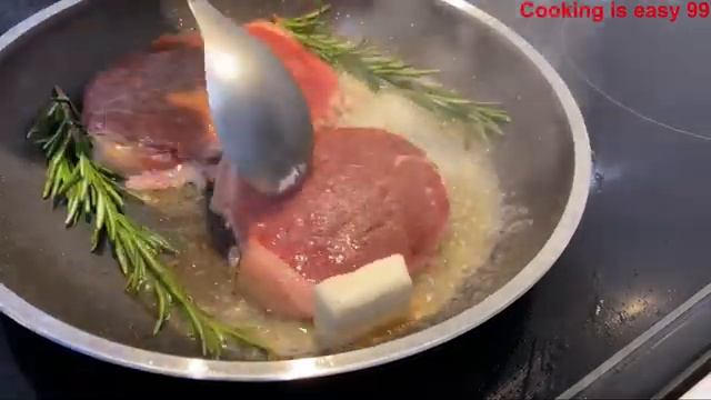 Готовим Медальоны. из говядины Сочные и очень вкусные