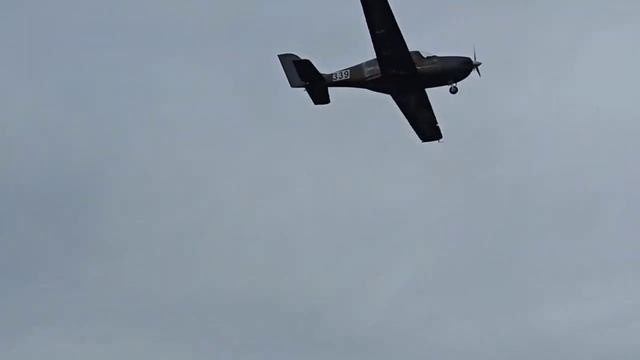 Новый самолёт S7 Tango, проход над аэродромом