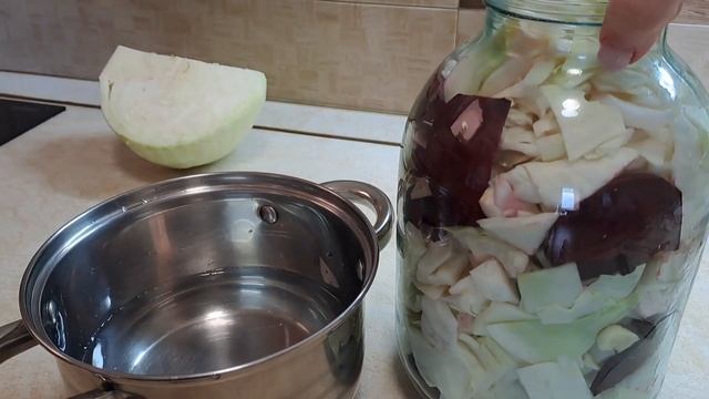 СУПЕР закуска! ХРУСТЯЩАЯ МАРИНОВАННАЯ капуста "ПЕЛЮСТ