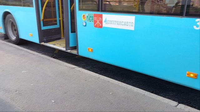 22 мая 2025 г. Автобус 96 маршрут МАЗ-203.947 38077 Софийская Улица