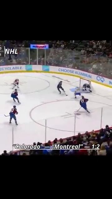 “Colorado” — “Montreal” — 1_2 Goal Moments. NHL. Match results. Regular season. #nhl