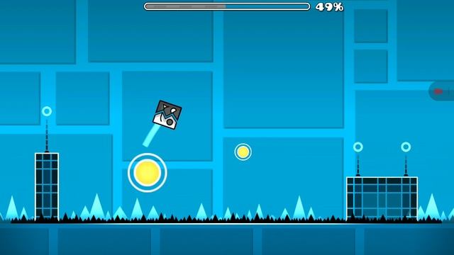 Прохожу Polargeist в Geometry Dash 2.2 на 3 монетки