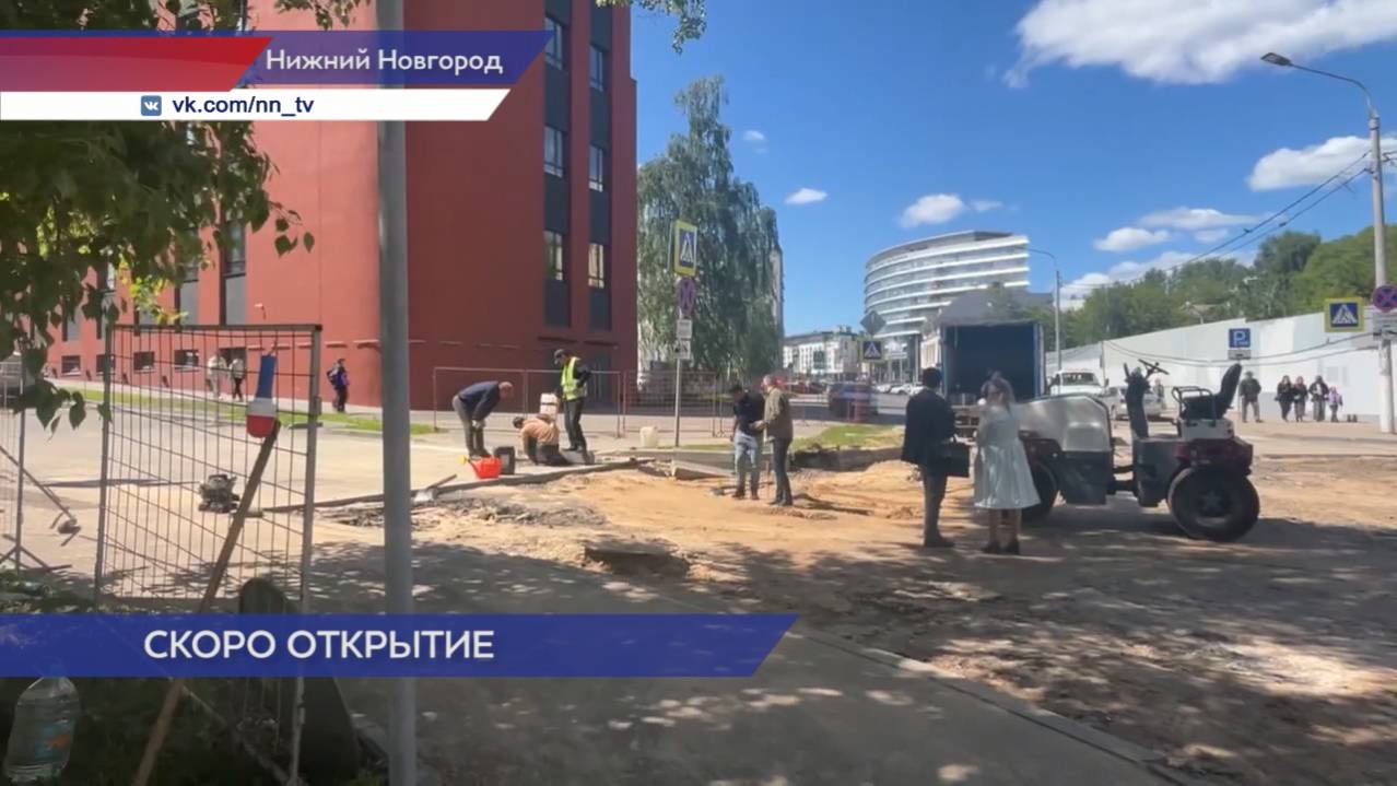 Ремонт аварийного участка трубы на пересечении улиц Ковалихинской и Блохиной завершён