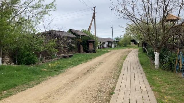 Прогулка по этно станице Атамань в Краснодарском крае