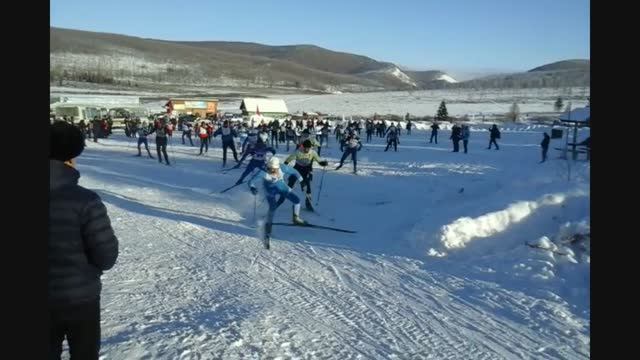 12 12 2015г Старт на 10км и 5 км Мужчины и женщины ст Тайга РТ