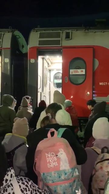 Пришел наш поезд.....🤫