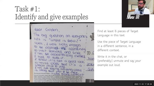 Teaching Business Language