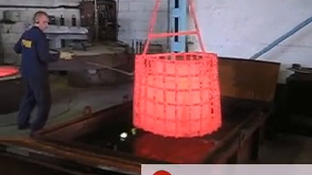 Ввод в эксплуатацию нового закалочного бака.
