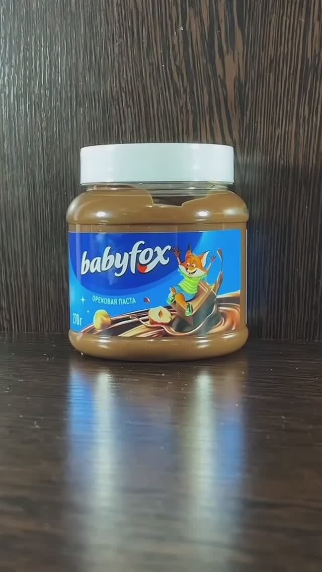 ОРЕХОВАЯ ПАСТА babyfox!