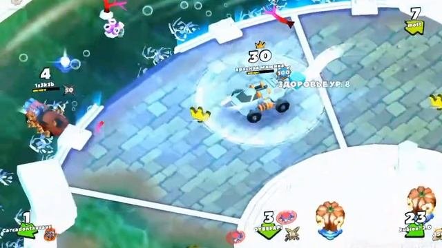 Белая антлантида в crash of Cars