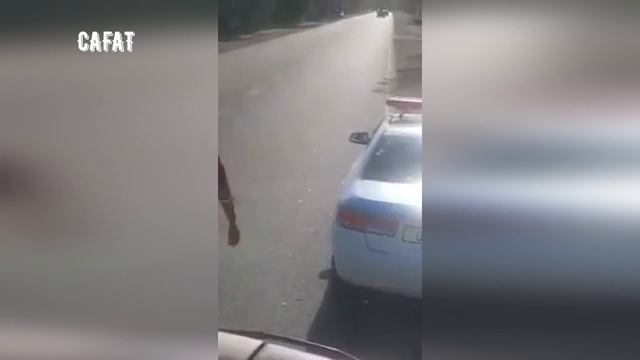 Скандальное видео с казахстанским водителем и сотруд?