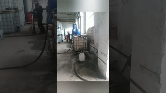 Пеноизол, отправка смолы