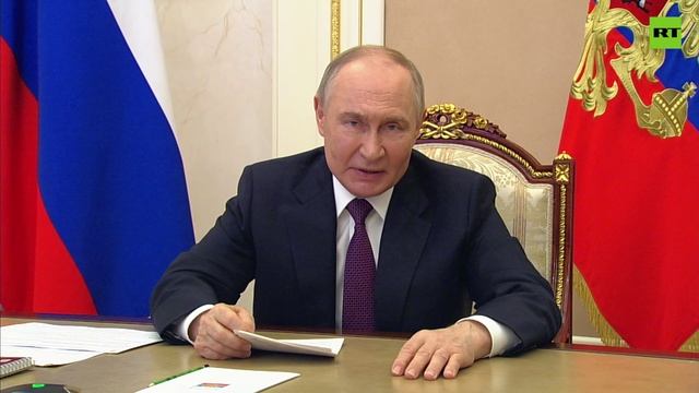 «Работа идёт»: Путин рассказал о создании буферной зоны на границе с Украиной
