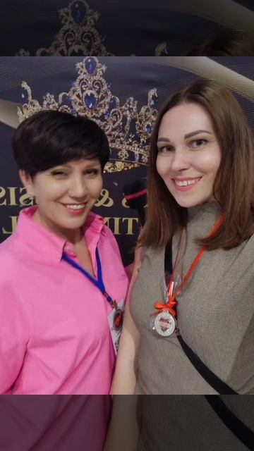 На съёмках конкурса красоты