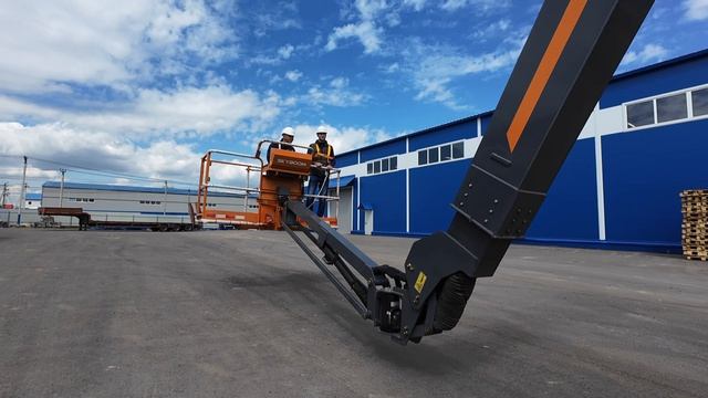 Тизер обзора на дизельный коленчатый подъёмник SKYBOOM GTZZ-38J