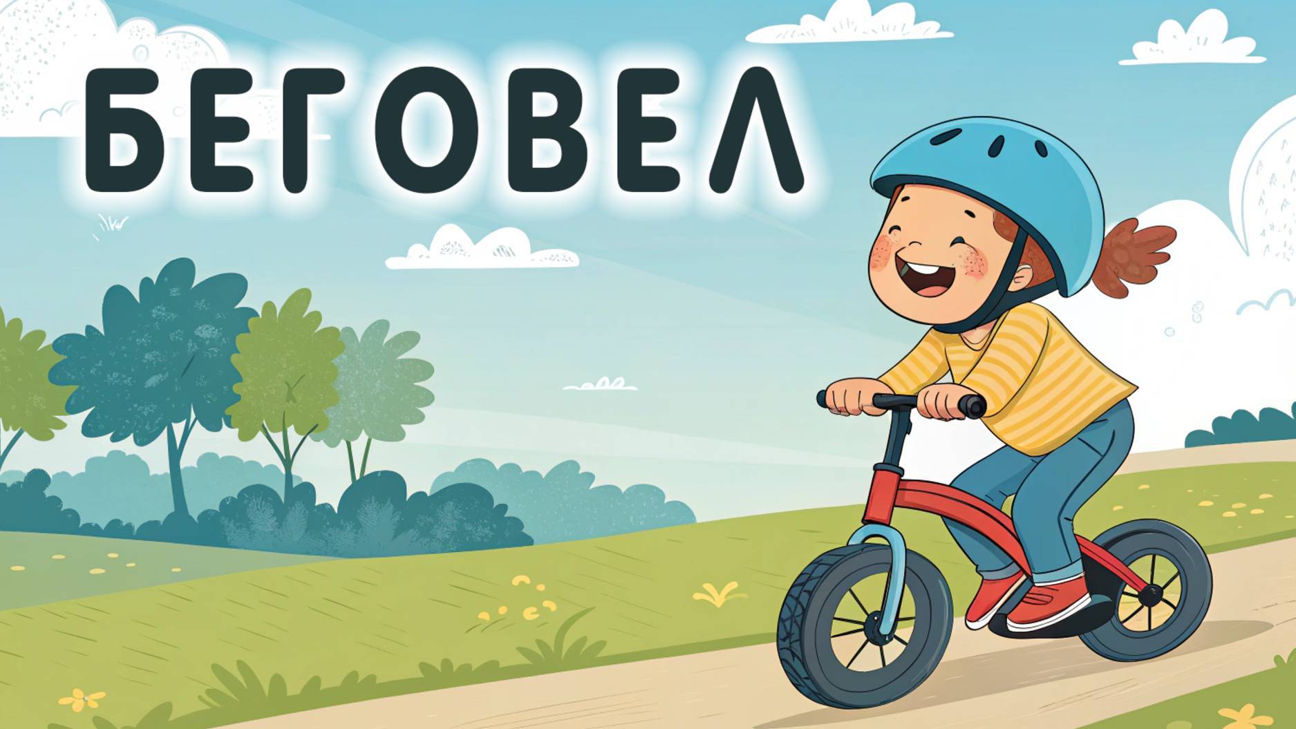 ПЕСНЯ ПРО БЕГОВЕЛ · Весёлая песенка про беговел для малышей