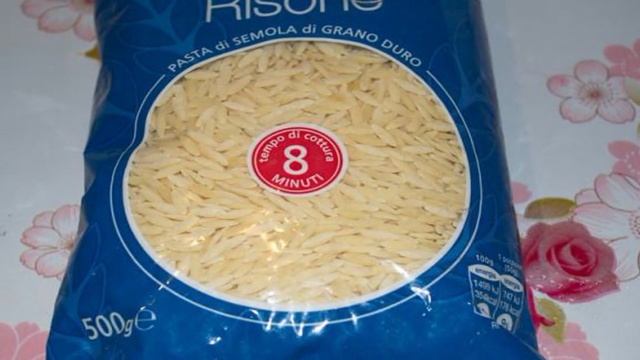 Бульон на курице с ризони
