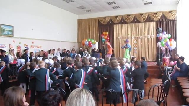Флэшмоб первоклассников