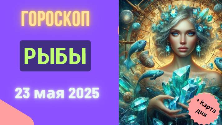 ♓ 23 МАЯ 2025 ГОРОСКОП НА СЕГОДНЯ ДЛЯ РЫБ: ВАША МЕЧТА СБЫВАЕТСЯ ПРЯМО СЕЙЧАС!
