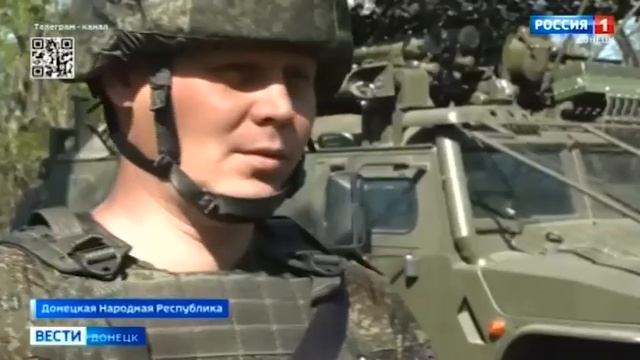 Самоходный ЗРК «Гибка-С» на базе шасси бронеавтомобиля «Тигр» на Покровском (Красноармейском) на...