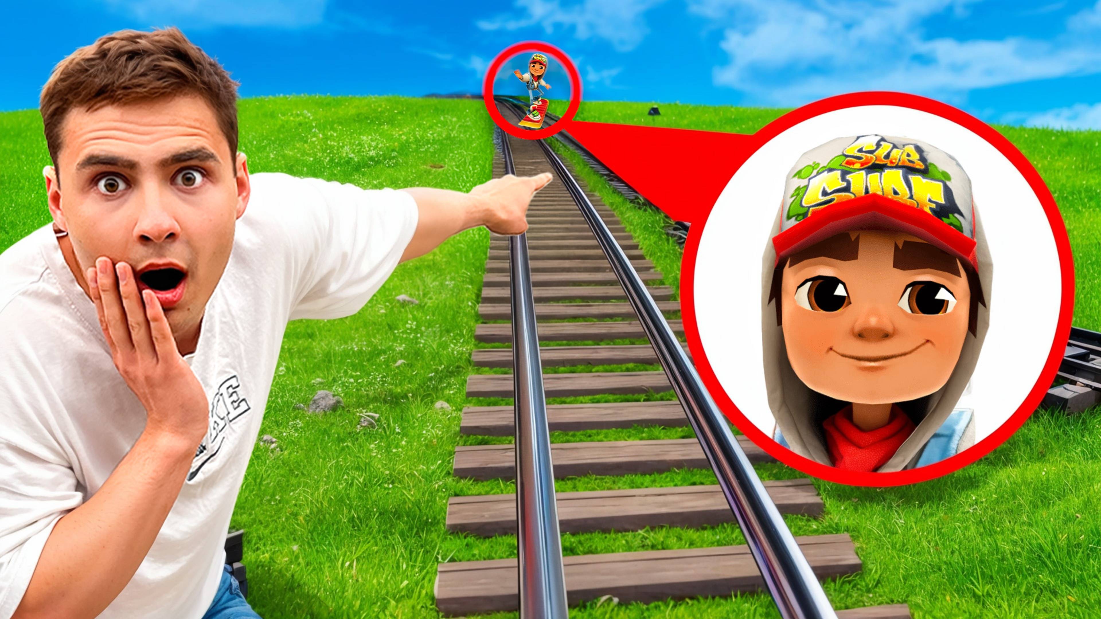 Нашли Subway Surfers в реальной жизни !