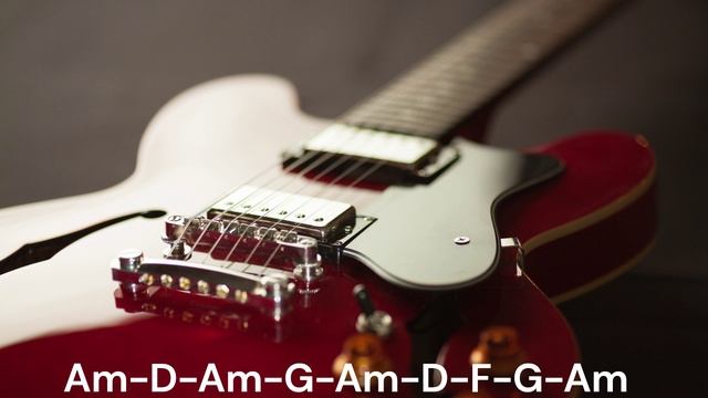Pop Rock Backing Track in Am