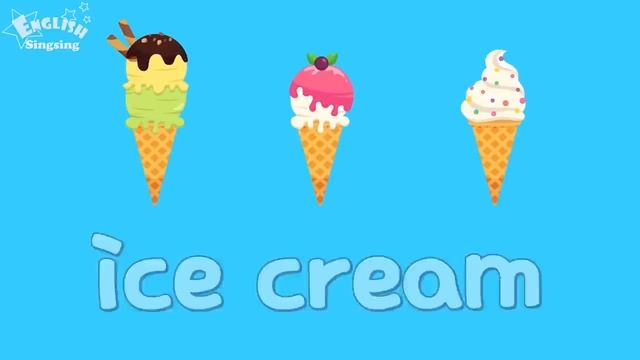 Kids vocabulary - Dessert