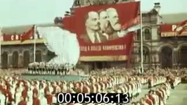 Фильм о праздновании 1 Мая 1963 года в СССР  «Праздник труда и мира»