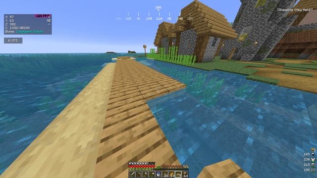 Sneaky #62 Minecraft Расширяем мост и делаем его устойчивым