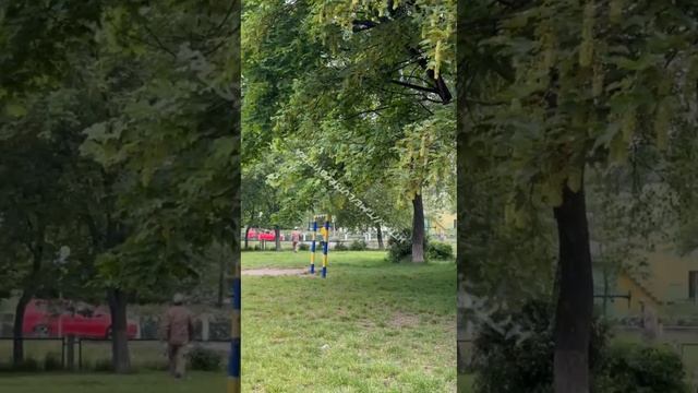 Черные фасовщики (ТЦК) бегают за мужчиной во дворе школы в Луцке !!!