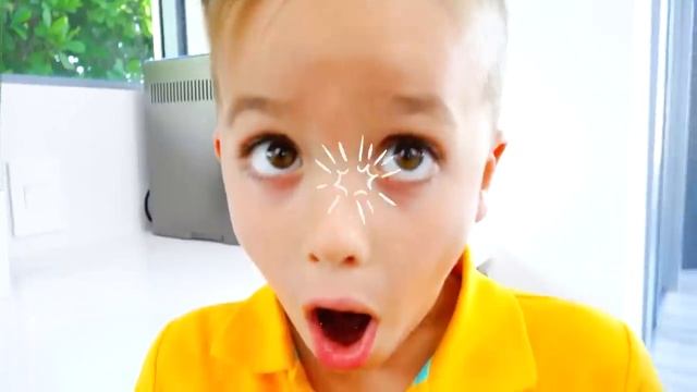 Влад и Никита - Ники играет с игрушками Mixies и помогает своим друзьям