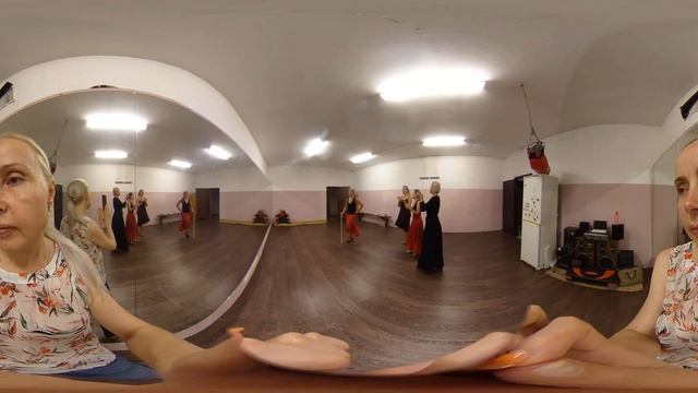 Кампас танца сигирийя с бастоном