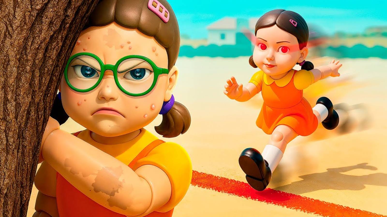 Что случилось с Куклой из Игры в Кальмара Как стать Куклой из Игры в Кальмара