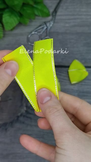 Малышки на хвостики #бантики #бант #канзаши #лайфхак #рукоделие