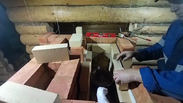 печь, 9 ряд шамотного ядра.mp4