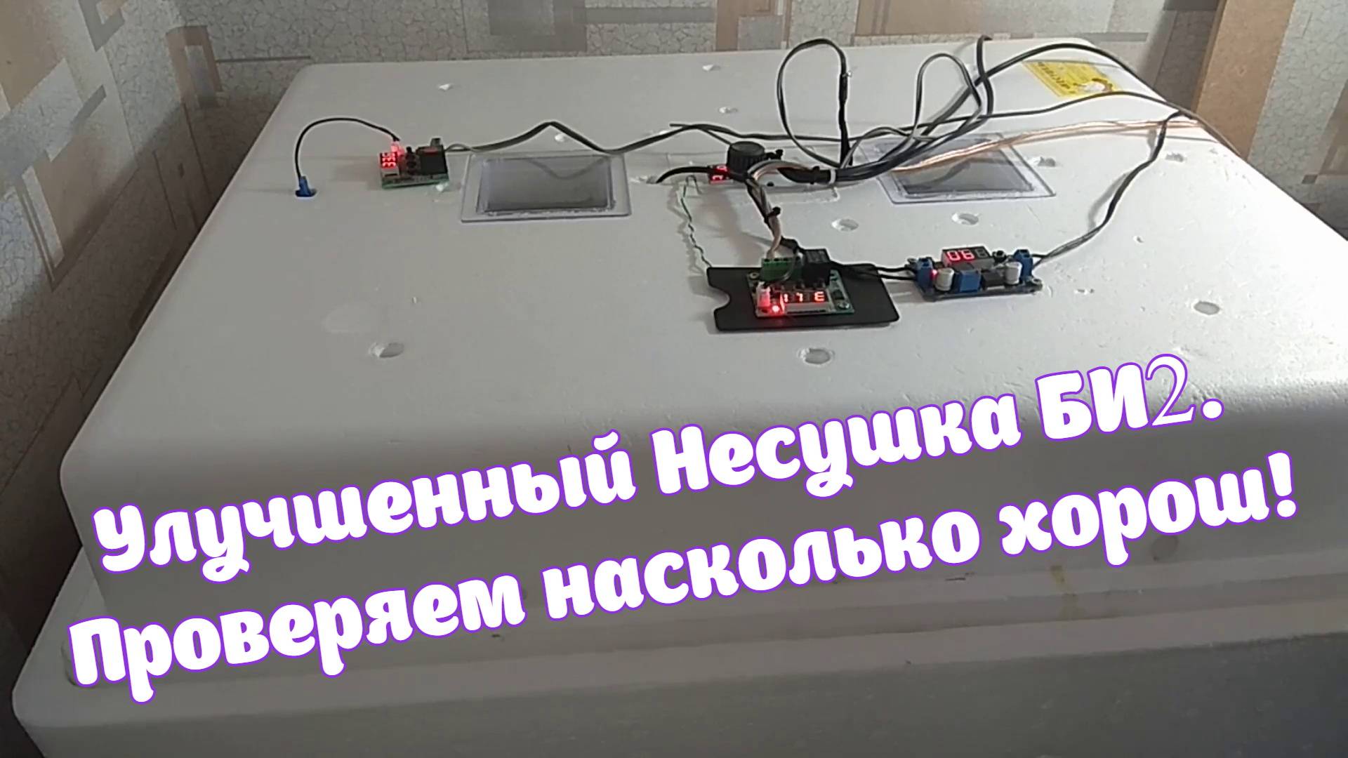Улучшенный Несушка БИ2. Проверяем насколько хорош!