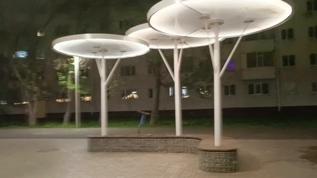 Аллея " 7 Кураев" в Нефтекамске.